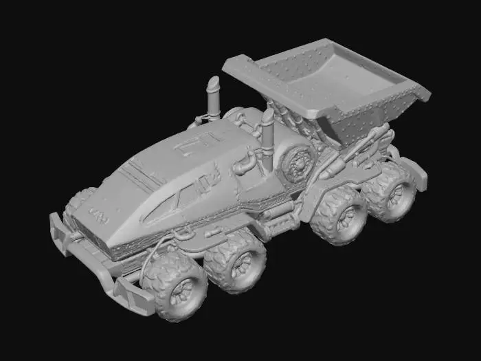 3D model for Steampunk Truck Explorer