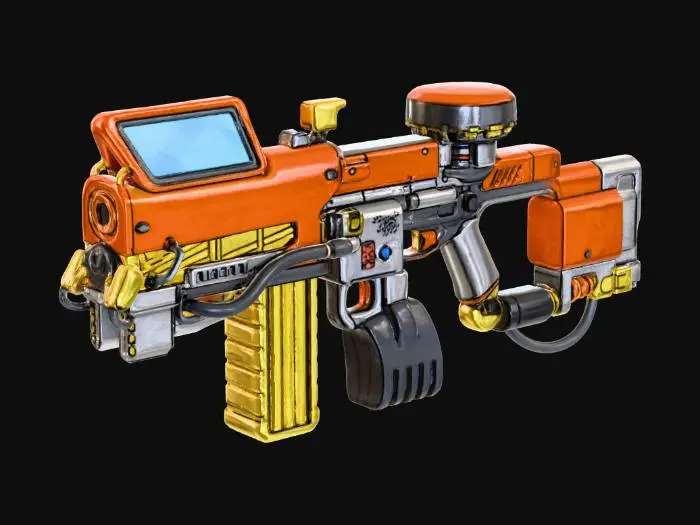 3D model for Neon Blaster