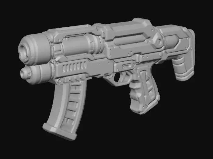 3D model for Neon Fusion Blaster