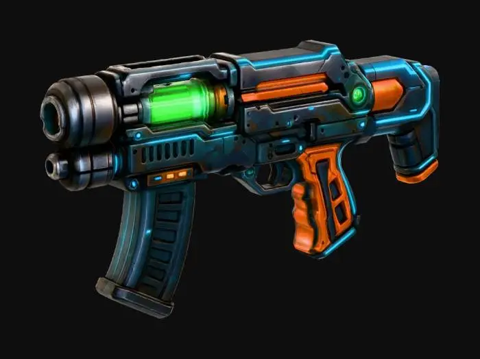 3D model for Neon Fusion Blaster