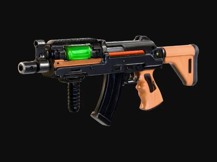 3D model for Futuristic Plasma Rifle