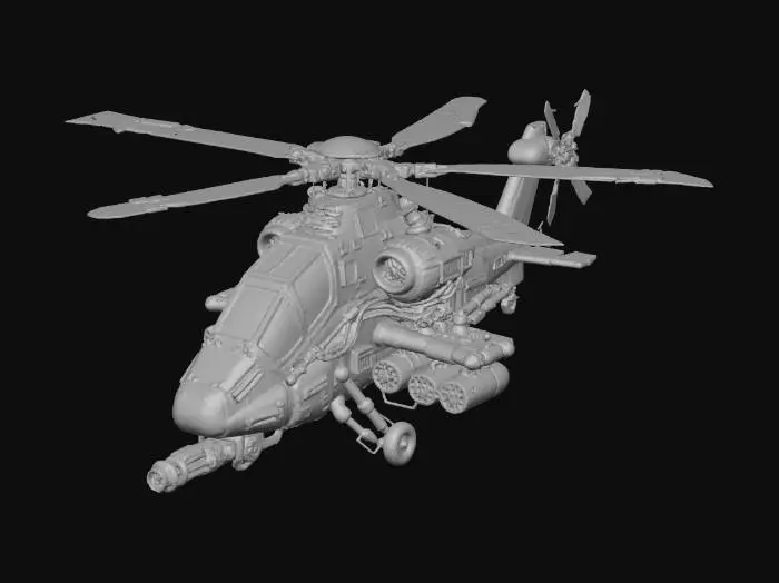 3D model for Steampunk Chopper