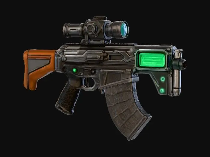 3D model for LaserTech Rifle X