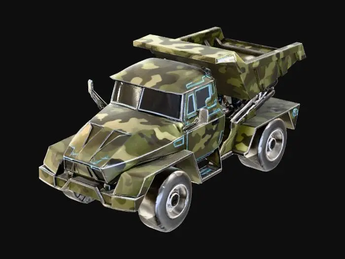 3D model for Camouflage Hauler X