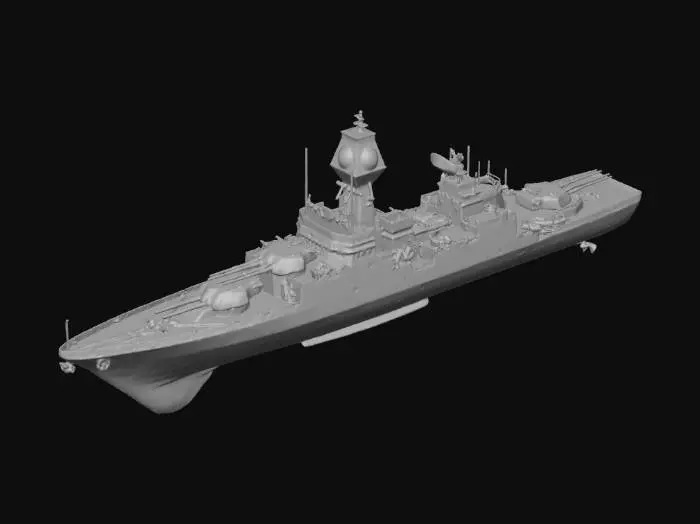 3D model for Modern Naval Vessel
