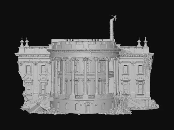 3D model for White House Ruin X