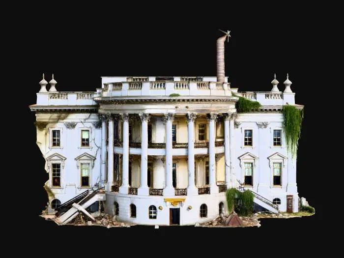 3D model for White House Ruin X