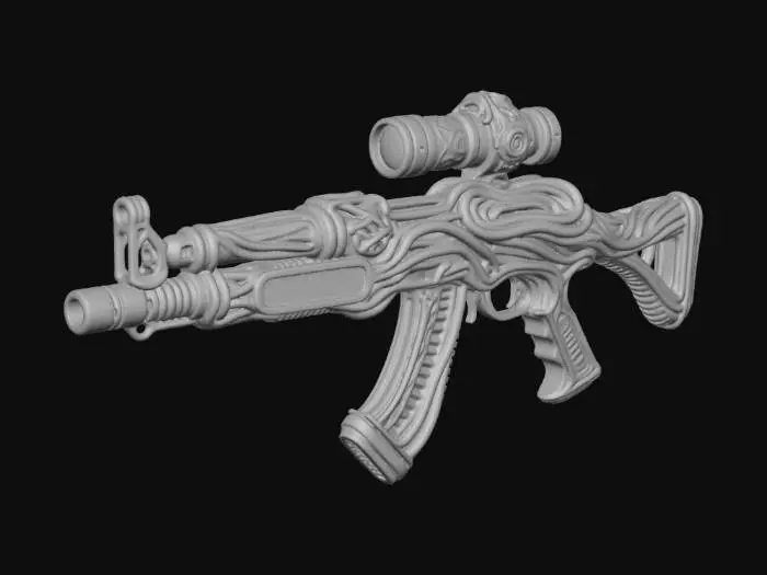 3D model for Neon Vein Blaster X