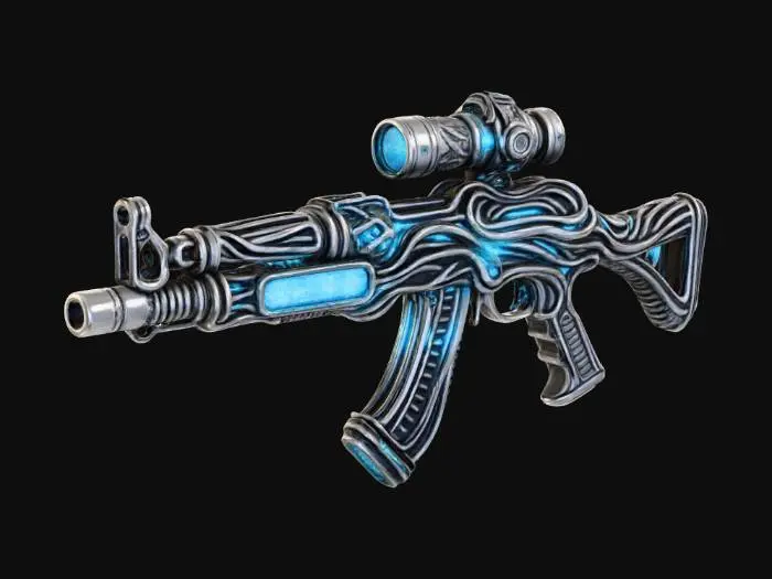 3D model for Neon Vein Blaster X