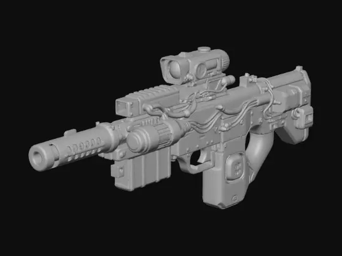 3D model for Health X Rifle