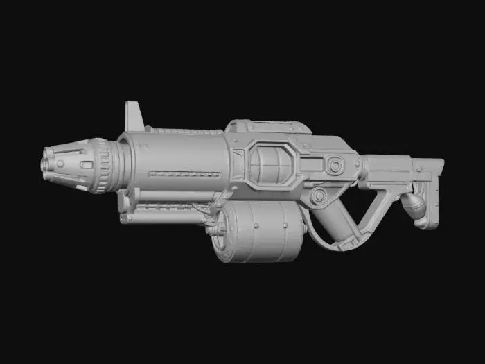 3D model for Cyber Blaster XXX