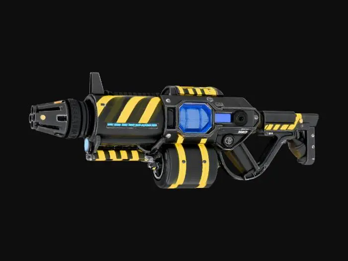 3D model for Cyber Blaster XXX