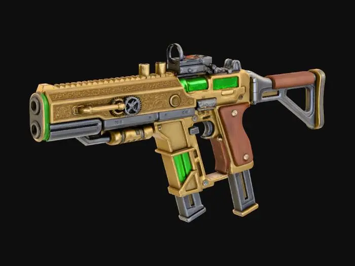 3D model for Steampunk Armament X