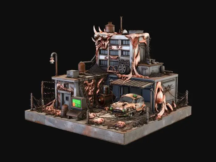 3D model for Automaton Factory  X