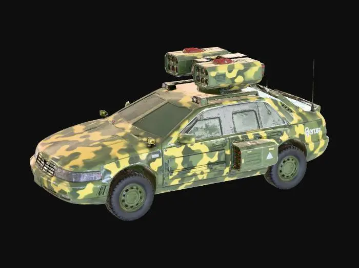 3D model for Camouflage Sentinel