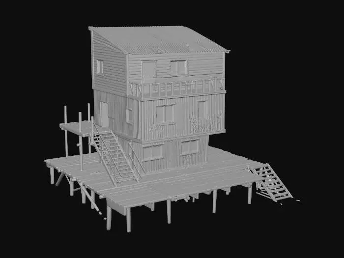 3D model for Shanty Dwelling