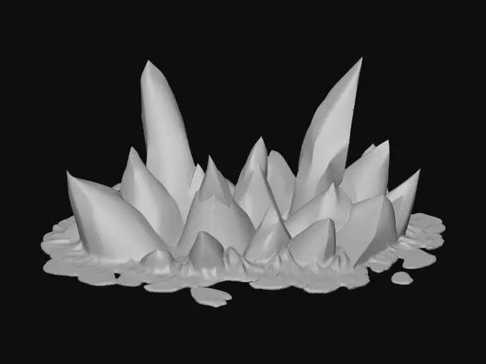 3D model for Ice Spires