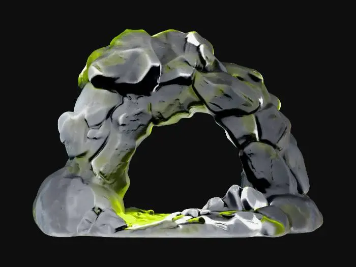 3D model for X Rock