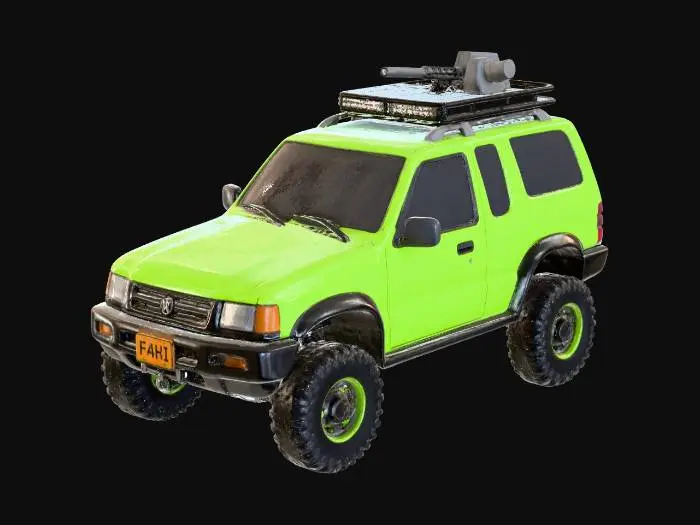 3D model for Green Adventurer 'X'