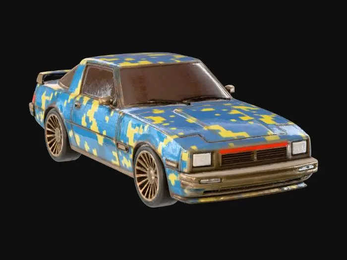 3D model for Knight Rider X 80s