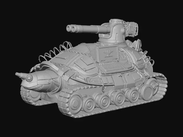 3D model for Turtle_X_Tank