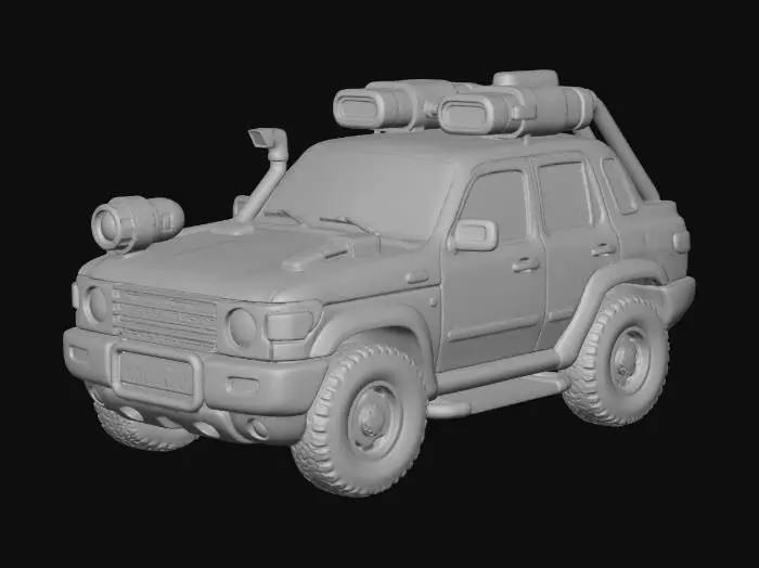 3D model for X_Off-Road-Racer