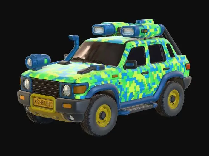 3D model for X_Off-Road-Racer