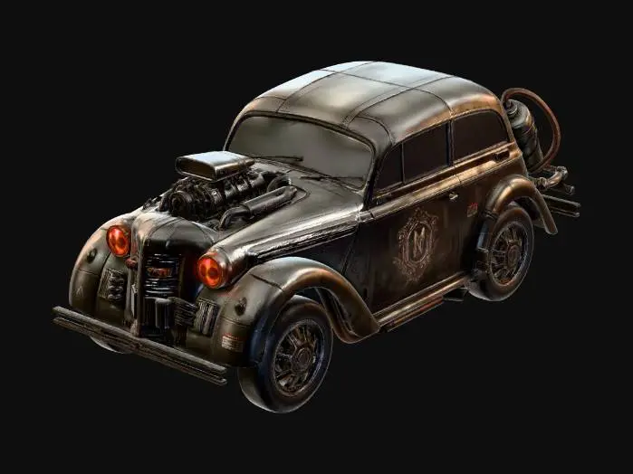 3D model for Rustbound Marauder -X-