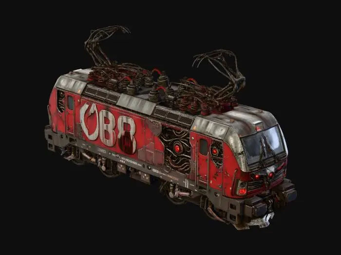 3D model for Leviathan on Rails X