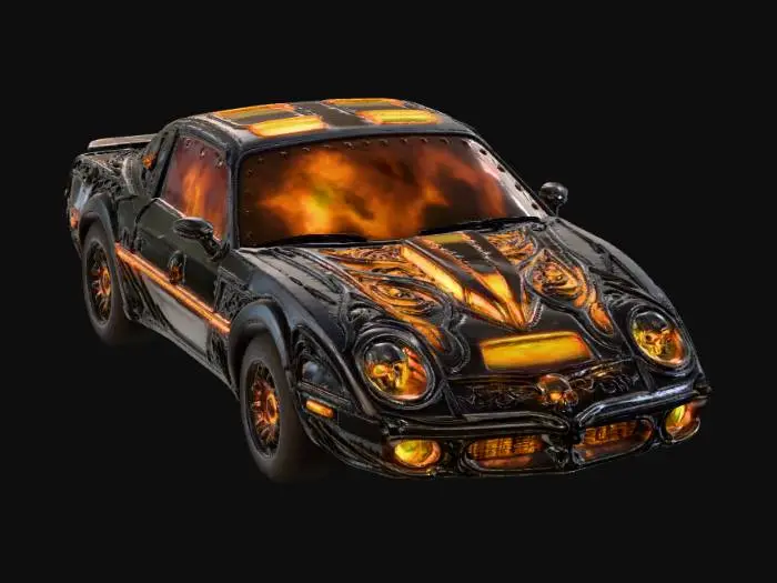 3D model for Embersteel Inferno X