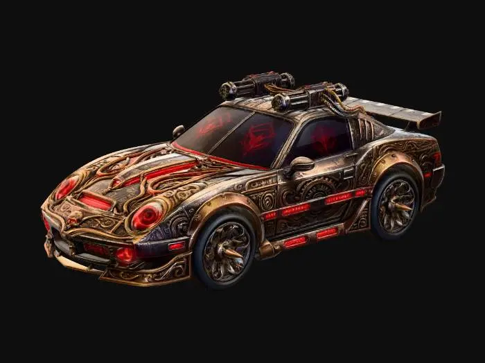 3D model for The Gilded Reaper X