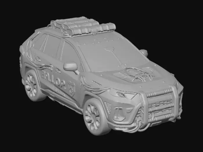 3D model for Crimson Neon Enforcer x