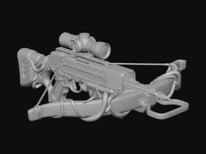 3D model for Neon Runic Sniper Rifle X
