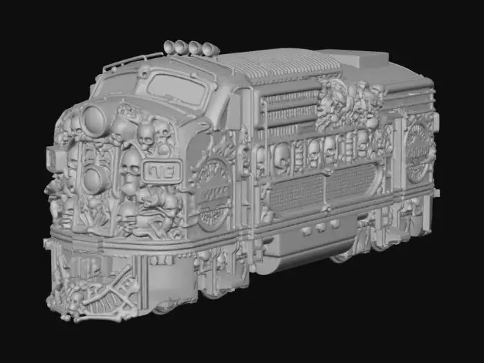 3D model for Skullbound Express X
