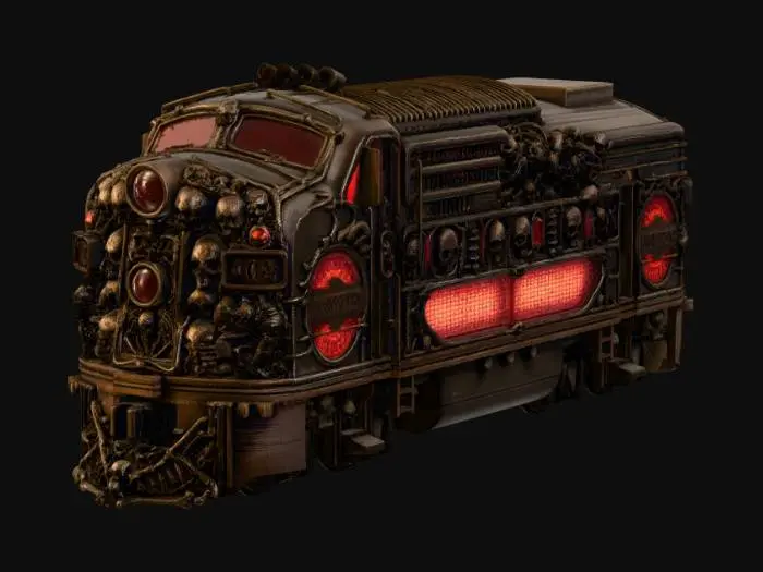 3D model for Skullbound Express X