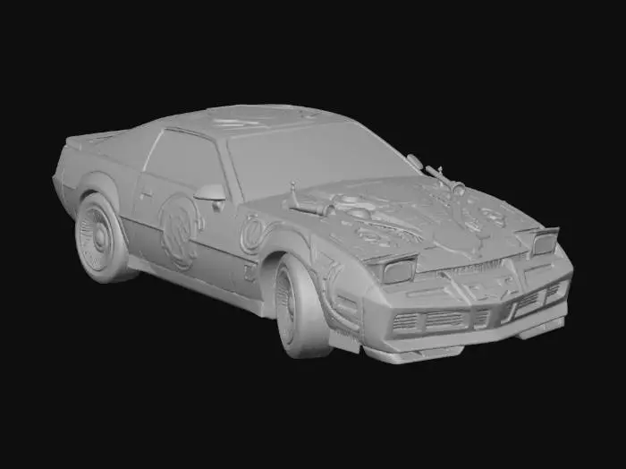 3D model for Crimson Cyber Warrior