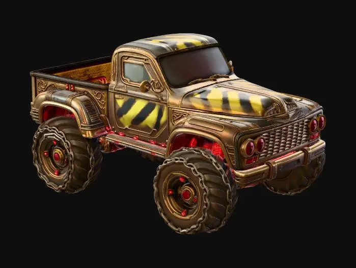 3D model for Brass Behemoth X