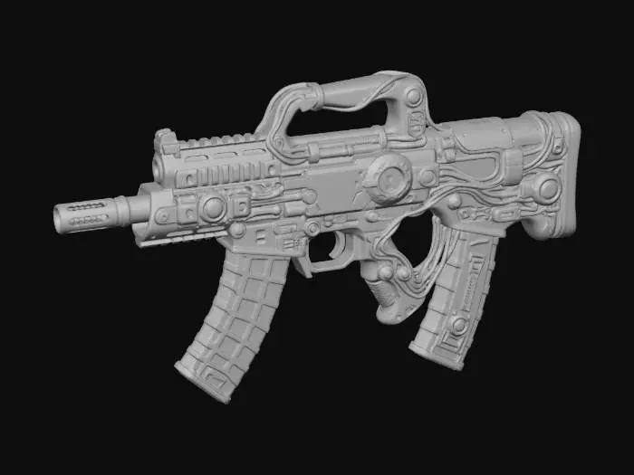 3D model for Crimson Circuit Enforcer X