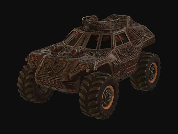3D model for Runebound Warwagon Y