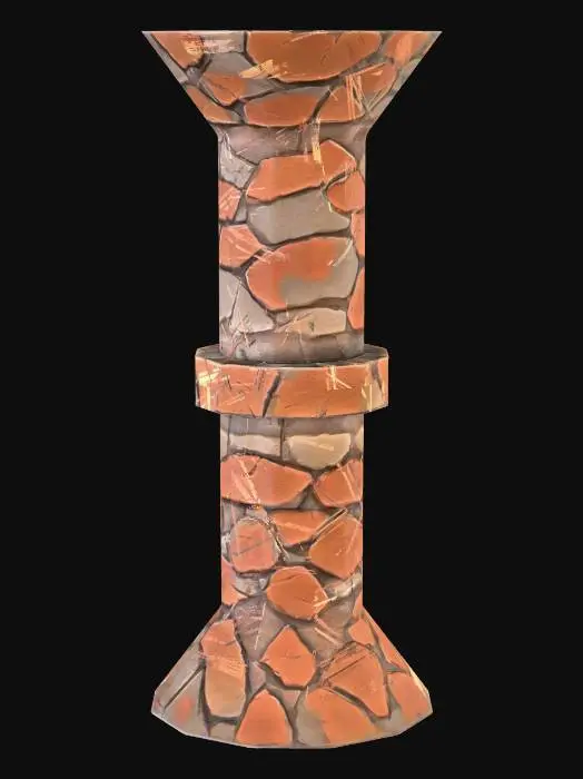 3D model for pillar