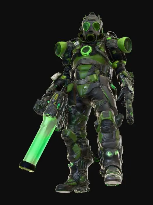3D model for Radiant eXosoldier