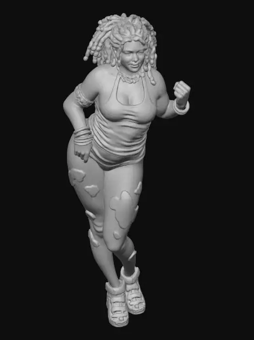 3D model for Cyberpunk Tattoo Aesthetic