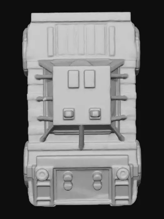 3D model for Armored Racer