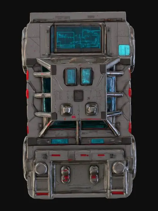 3D model for Armored Racer