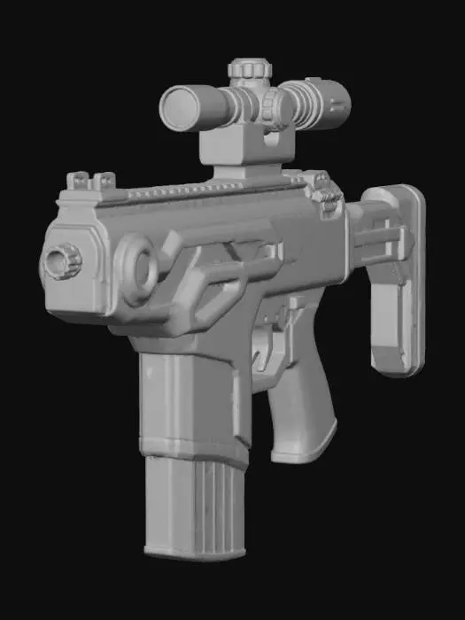 3D model for Pulse Rifle XTC-DUALITY