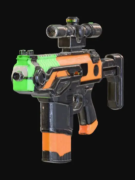 3D model for Pulse Rifle XTC-DUALITY