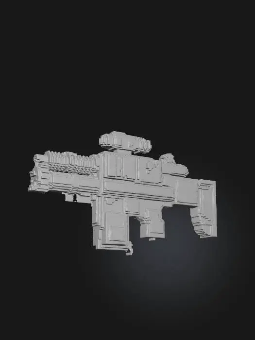 3D model for Colorful Techno Blaster