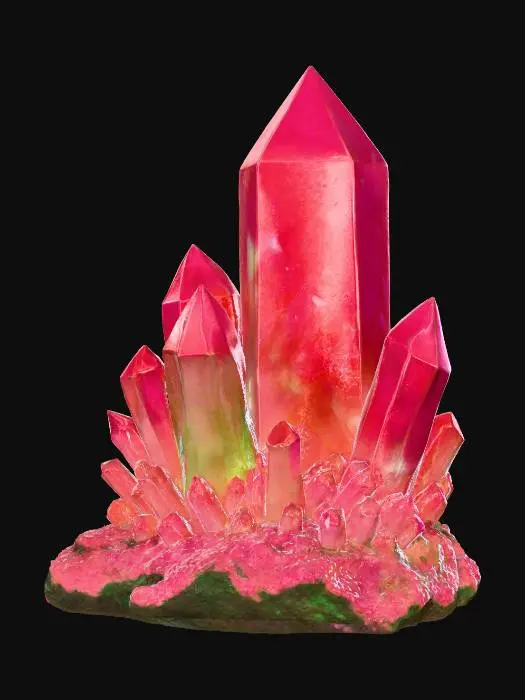 3D model for Mystical Crystal Formation