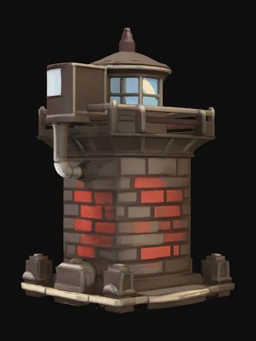 3D model for Pixel Lighthouse