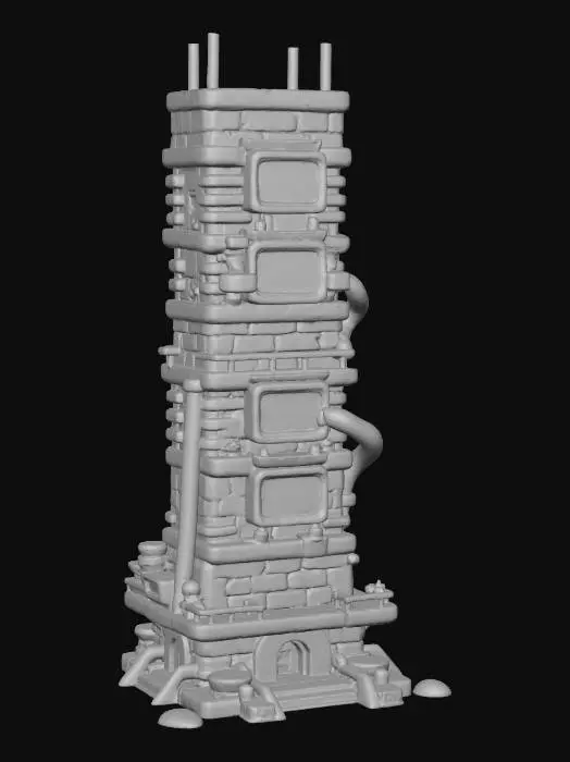 3D model for Fire Tower Factory